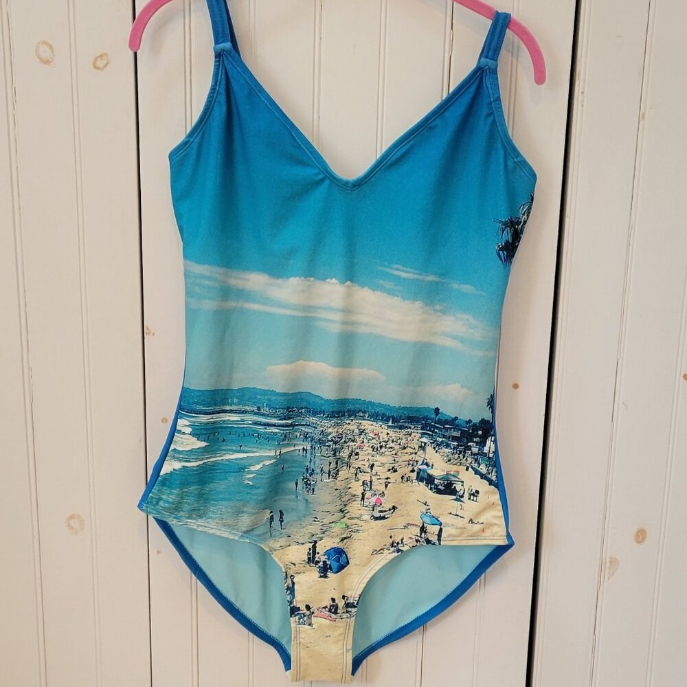 Beach Scene Bathing/Swim Suit